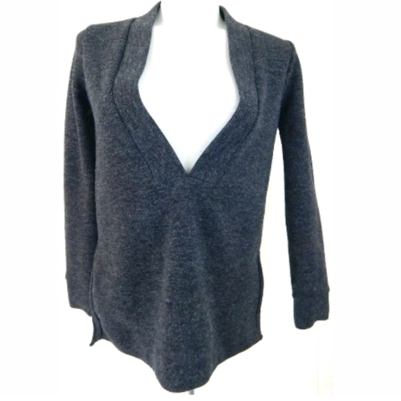 Madewell Deep V Pullover Sweater - Picture 2 of 4